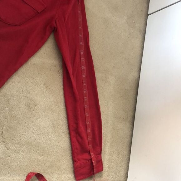 NWT BA&SH Bridget Shirt Red Size 3 (US10) - Picture 11 of 14
